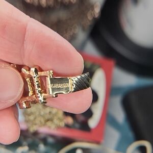 Sarah Coventry Gold And Purple Bracelet